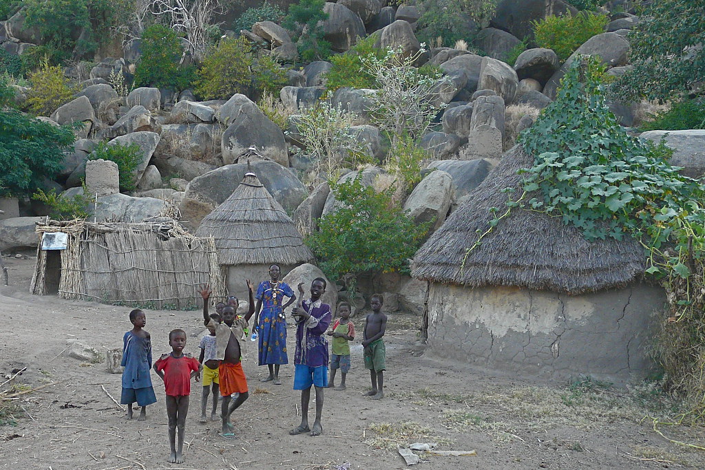 Village in the Nuba Mountains