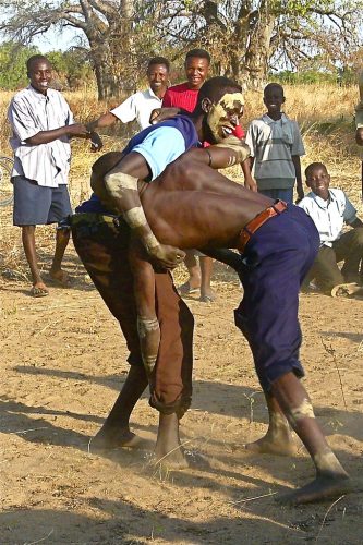 Wresting Match in Nuba Mts